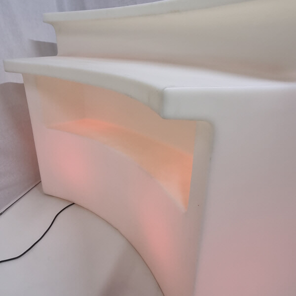 BAR LUMINEUX COULEUR BLANCHE