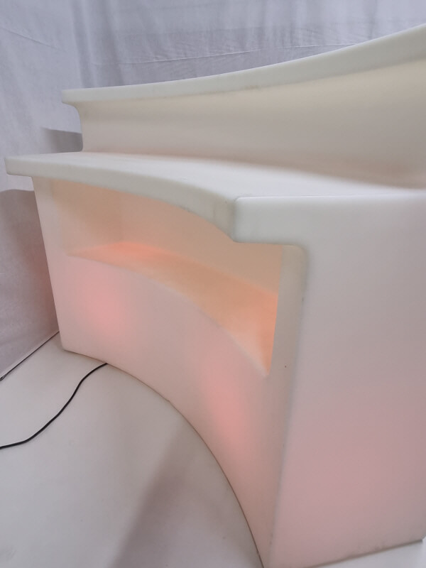 BAR LUMINEUX COULEUR BLANCHE