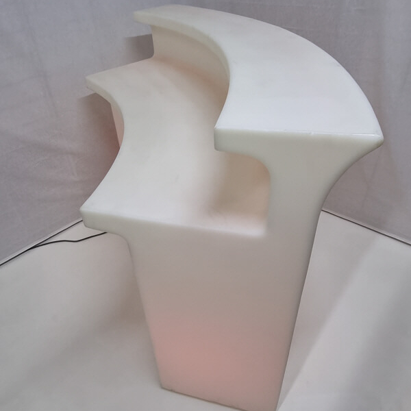 BAR LUMINEUX COULEUR BLANCHE
