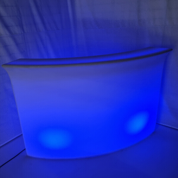 BAR LUMINEUX LUMIERE BLEU