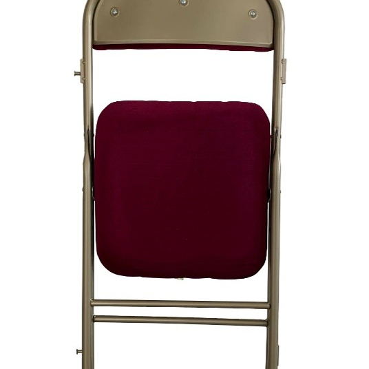 Chaise Pliante Prestige Grenat et Or