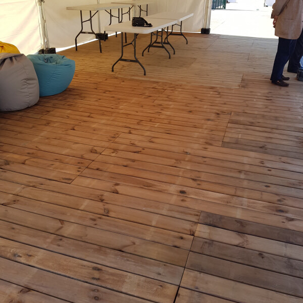 PLANCHER PIN MASSIF