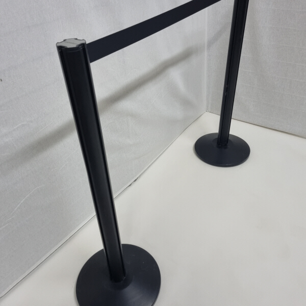 POTELET NOIR SANGLE NOIRE